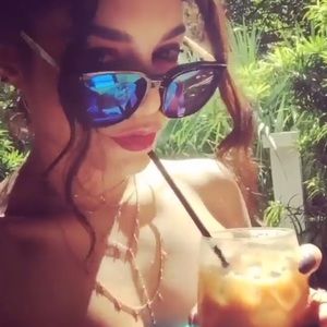 Wildfox geena mirrored blue, black gold sunglasses